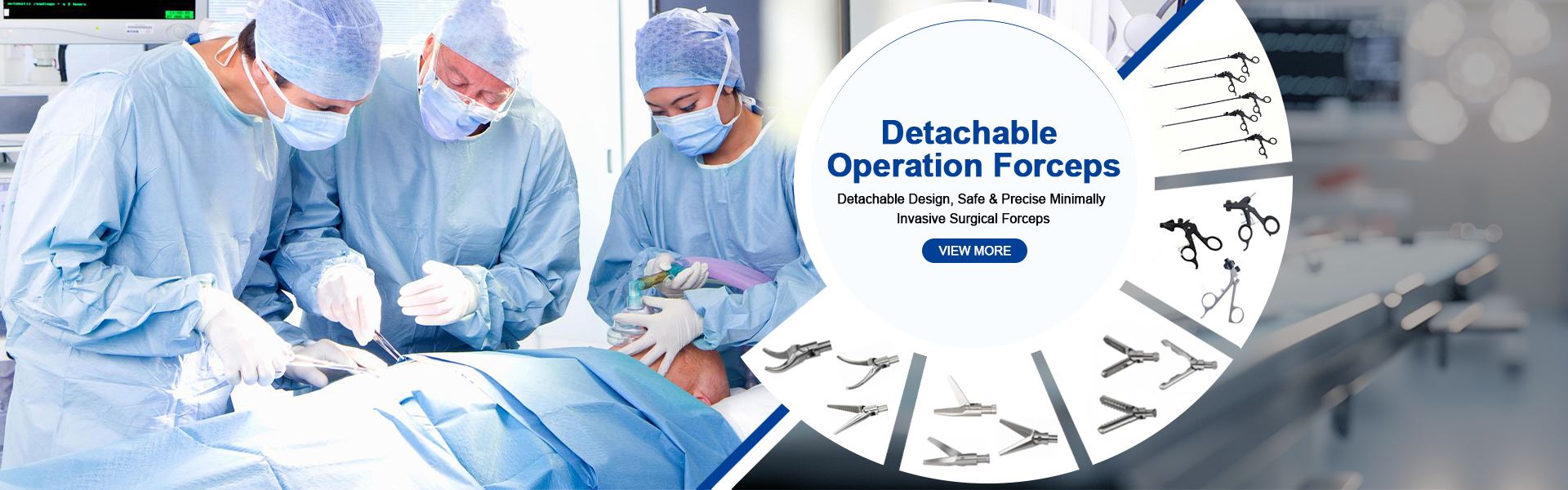 Detachable Operation Forceps
